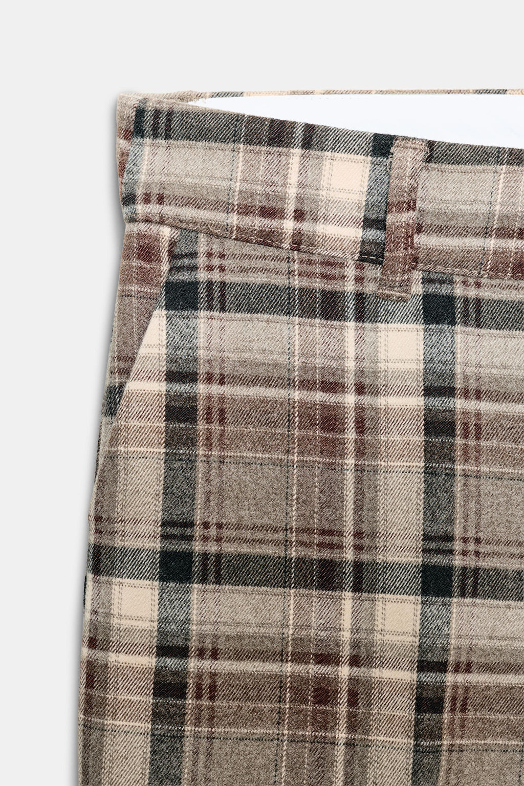 CHECKED TROUSERS - Zara фото 9