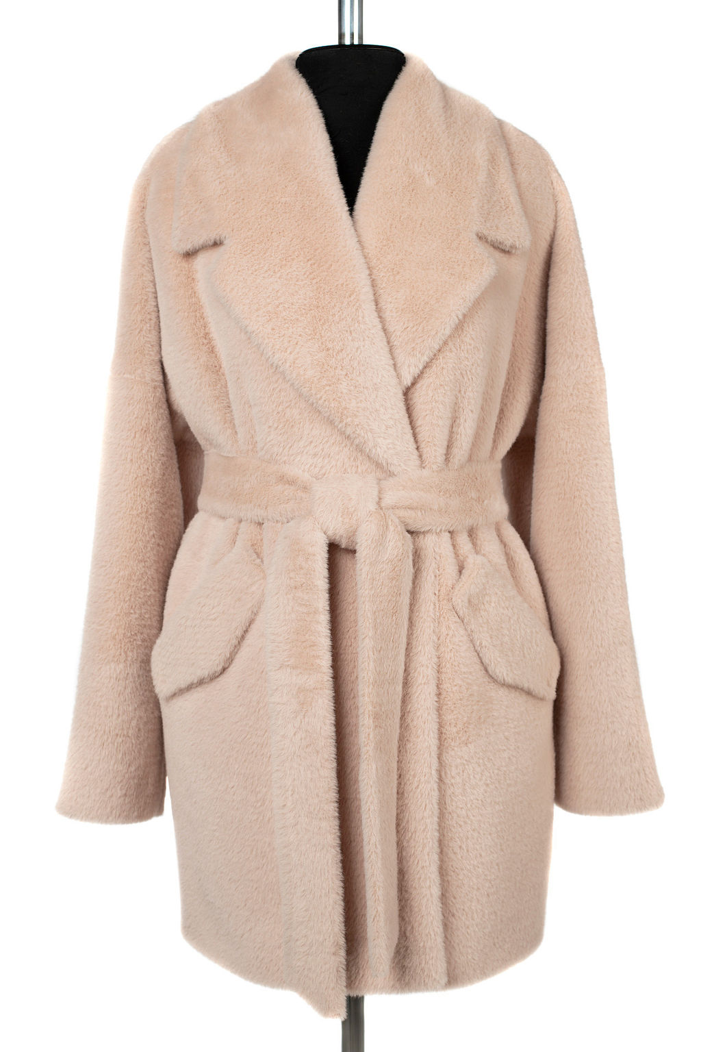 Пальто женское демисезонное (пояс) - El podio фото 3