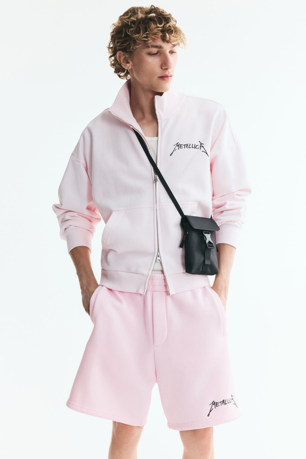 Pantal?n corto en sudadera Relaxed Fit - H&m фото 3