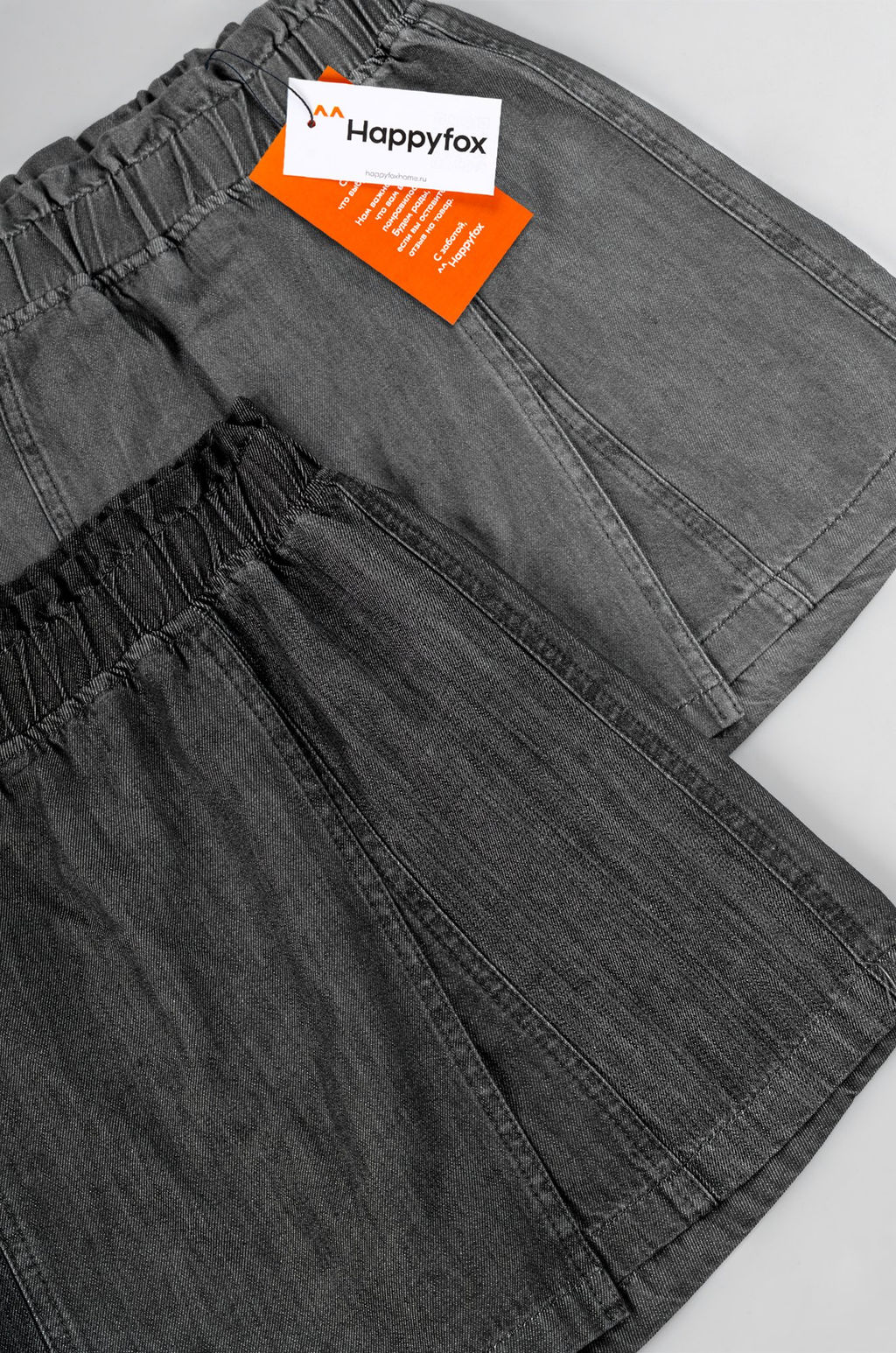 Джинсовая юбка-шорты для девочки Happyfox - Happy fox фото 8
