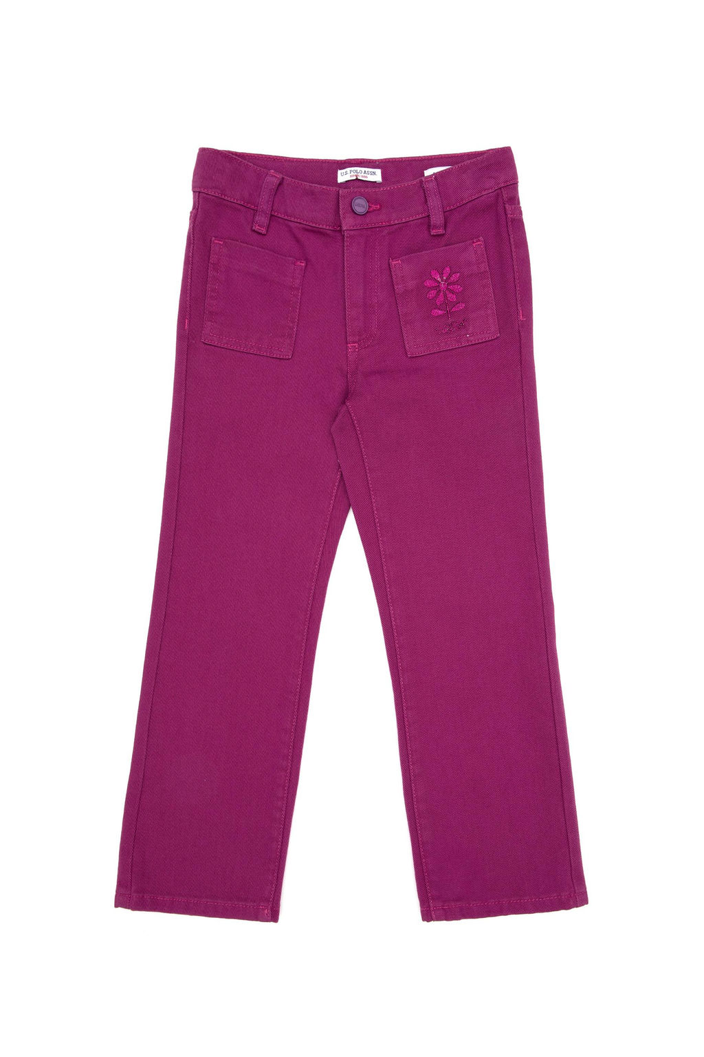 K_z _ocuk Menek_e Kanvas Pantolon - U.s. polo assn фото 2