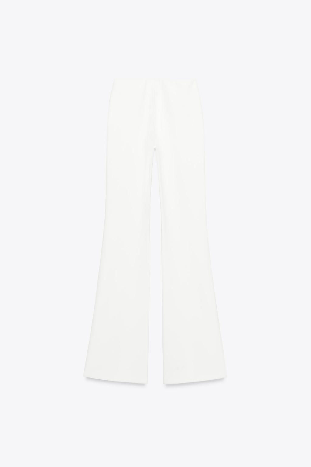 CREPE FLARE TROUSERS - Zara фото 6