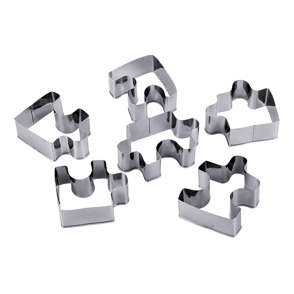 Форма для выпечки из нержавеющей стали Easy набор 6 штук Пазл, Regent (Китай) - Домашняя мода фото 2
