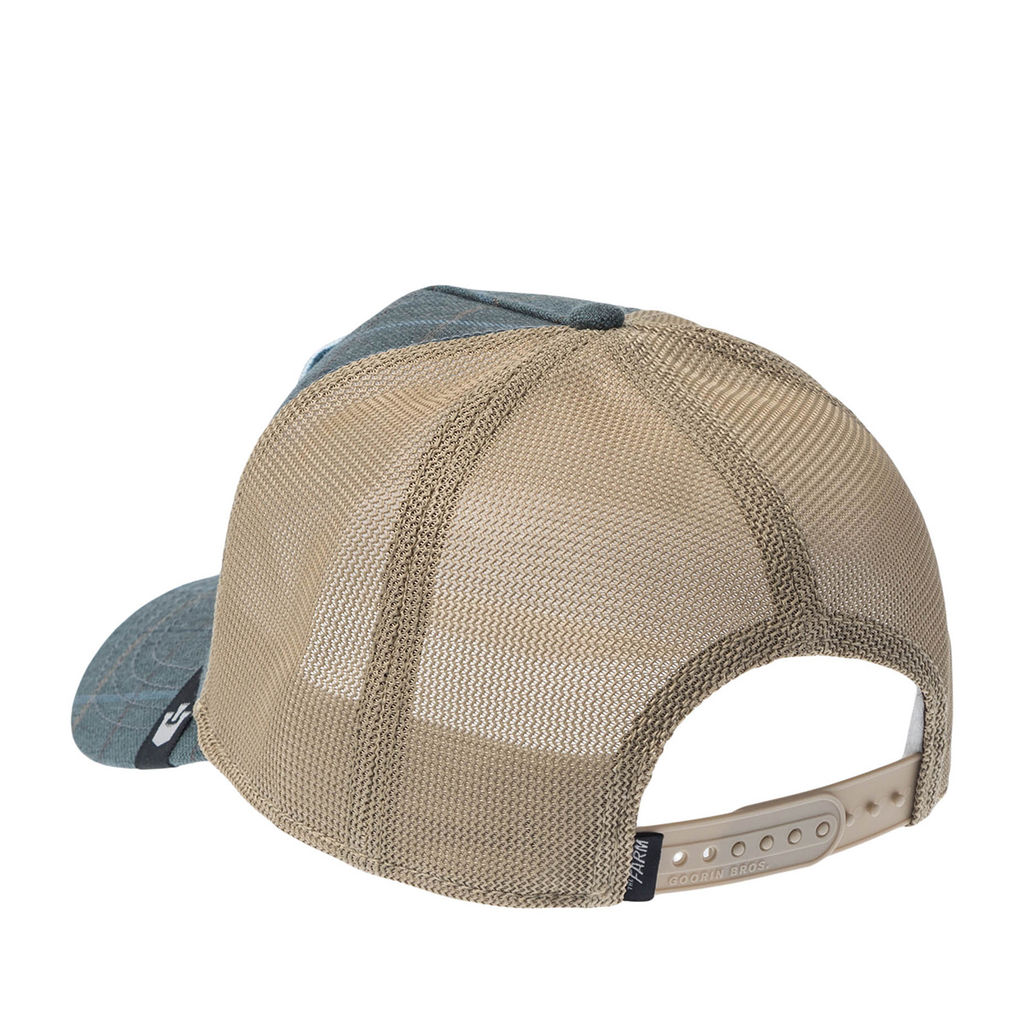 Бейсболка GOORIN BROTHERS арт. 101-1855 (бирюзовый / бежевый) фото 3