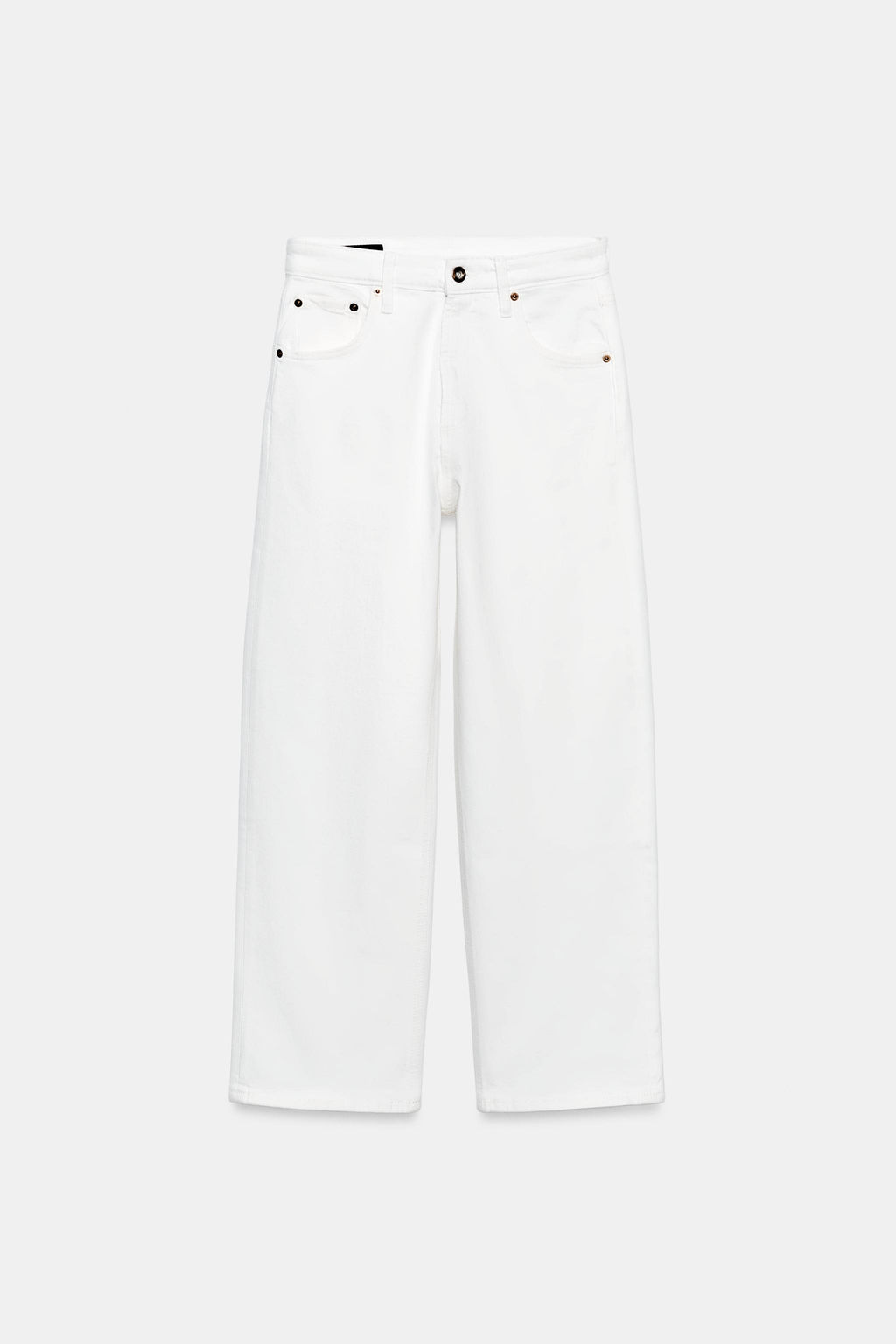 JEANS Z1975 STRAIGHT TIRO ALTO / Blanco