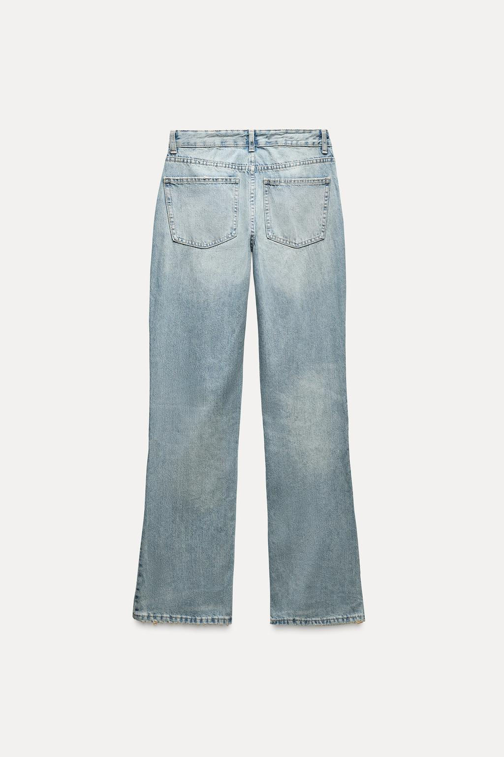 TRF BOOTCUT MID-RISE JEANS - Zara фото 5