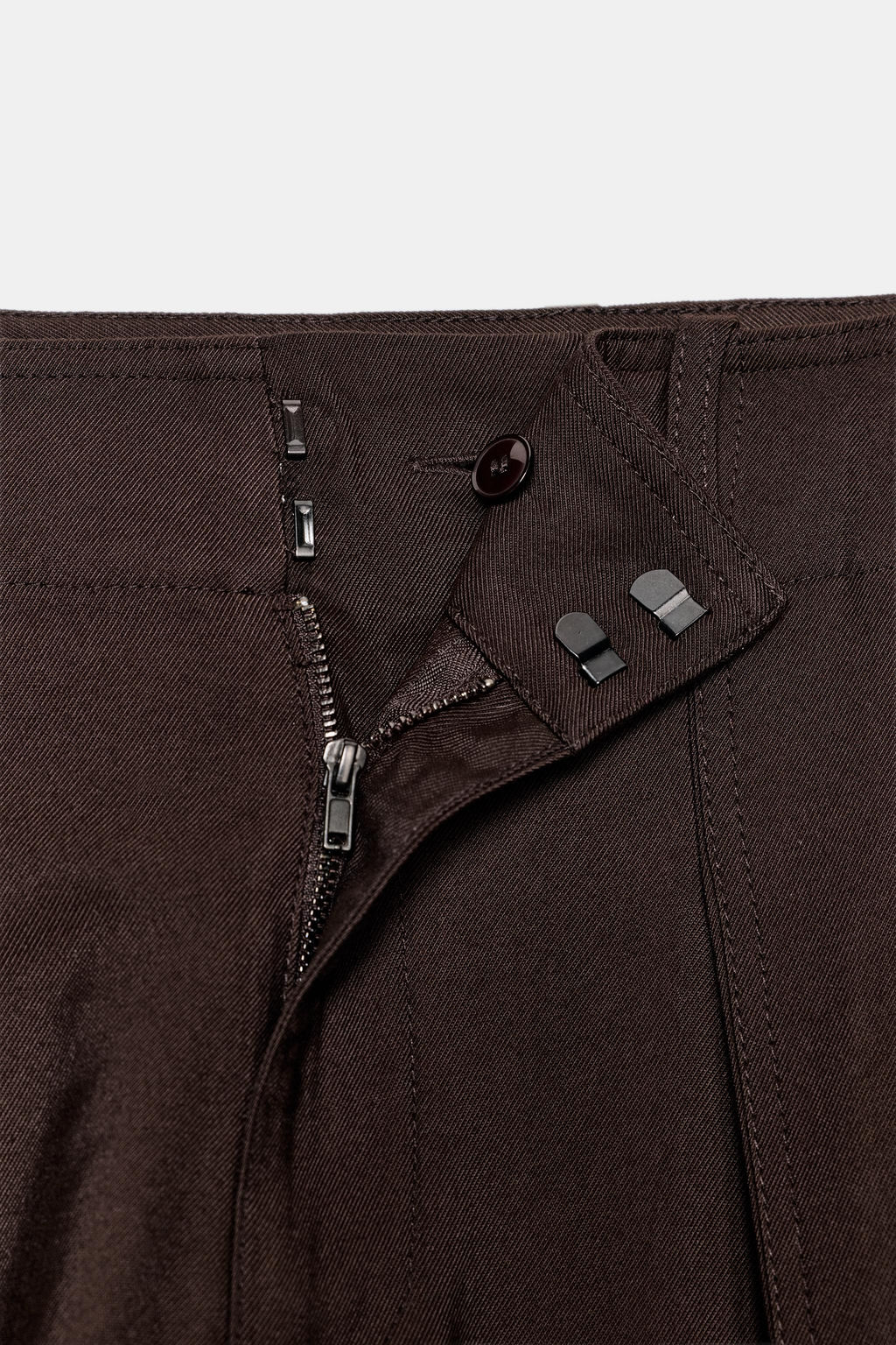 ZW COLLECTION CARROT TROUSERS WITH BUCKLE - Zara фото 9