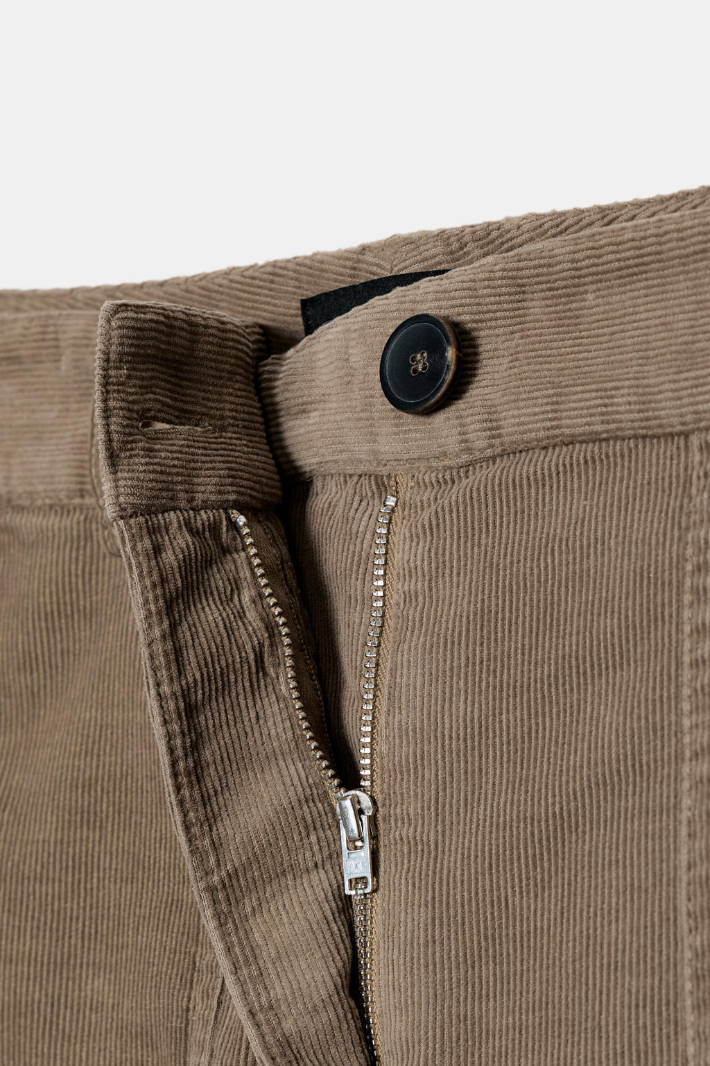 ZW COLLECTION CORDUROY STRAIGHT TROUSERS WITH POCKETS - Zara фото 10