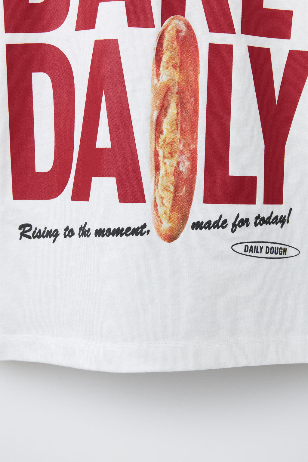 BREAD STICK PRINT T-SHIRT - Zara фото 4