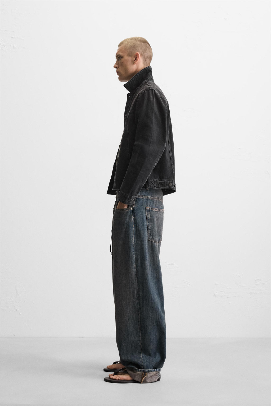 BASIC DENIM JACKET - Zara фото 4