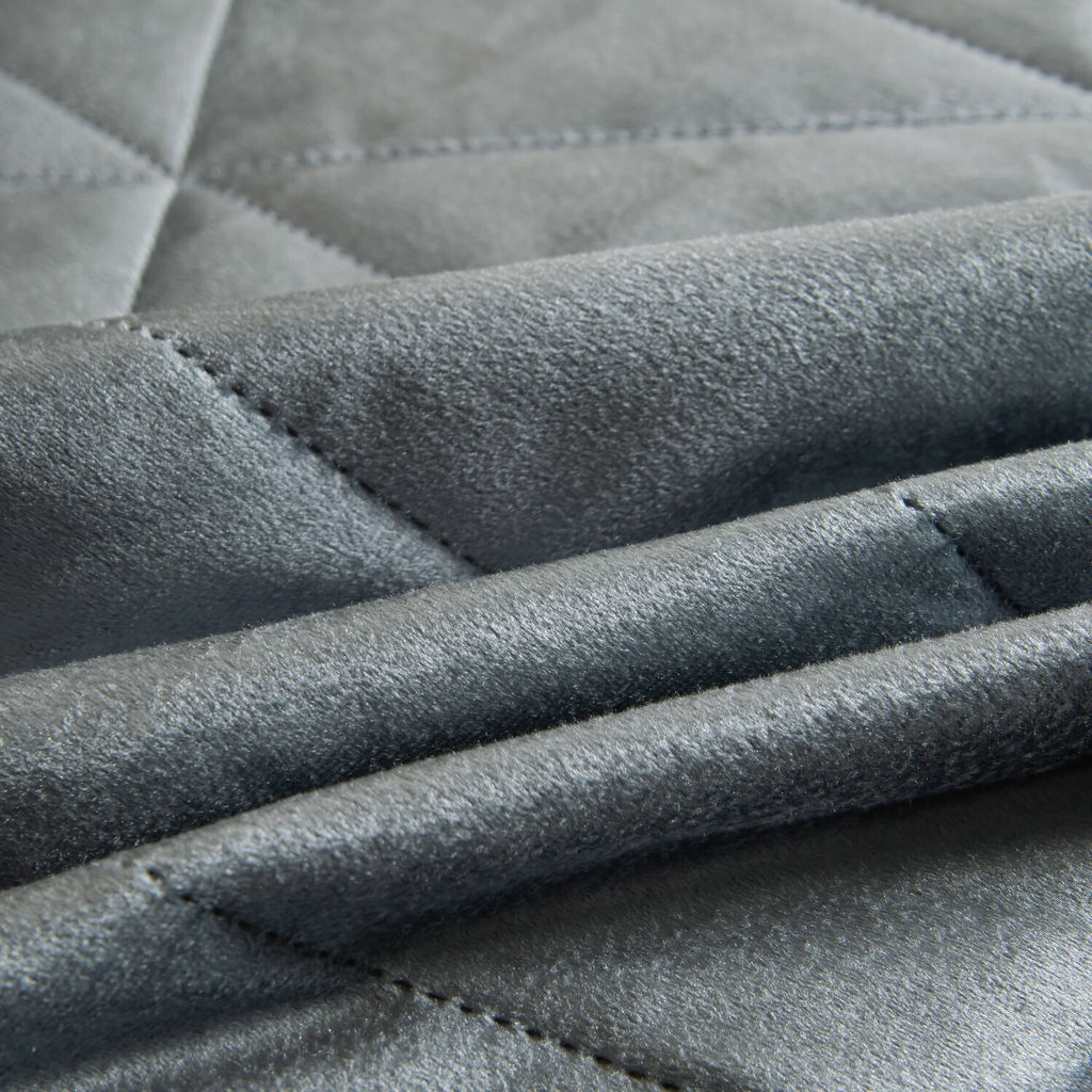 Велюровое покрывало в клетку и две наволочки OVL039 160*220/50-70 1 шт - Ситрейд фото 8