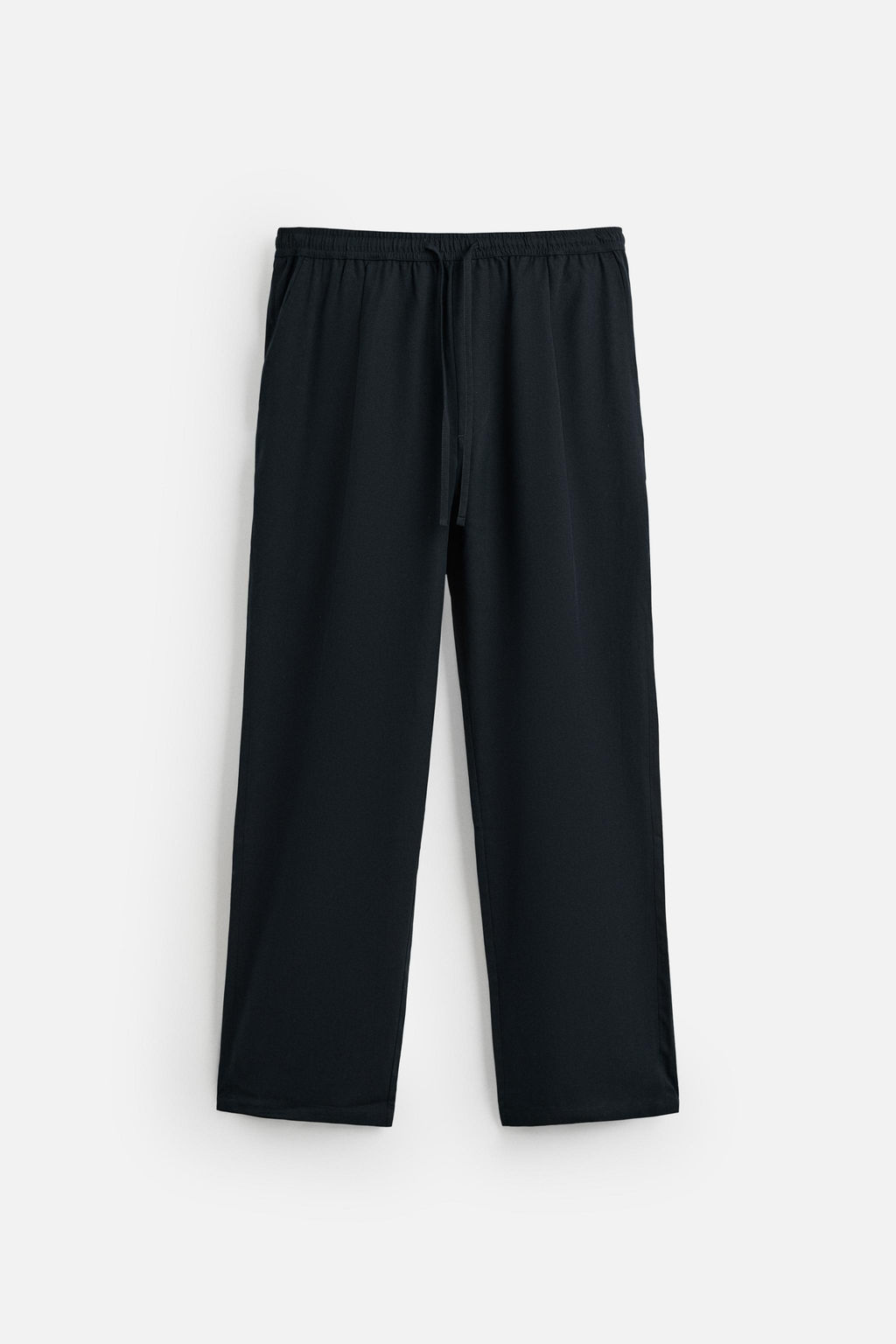 RELAXED FIT LYOCELL TROUSERS - Zara фото 7
