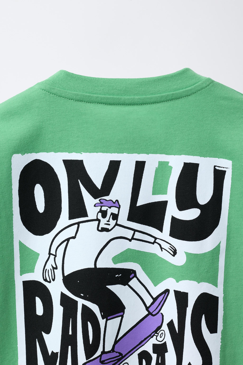 SKATER PRINT T-SHIRT - Zara фото 4