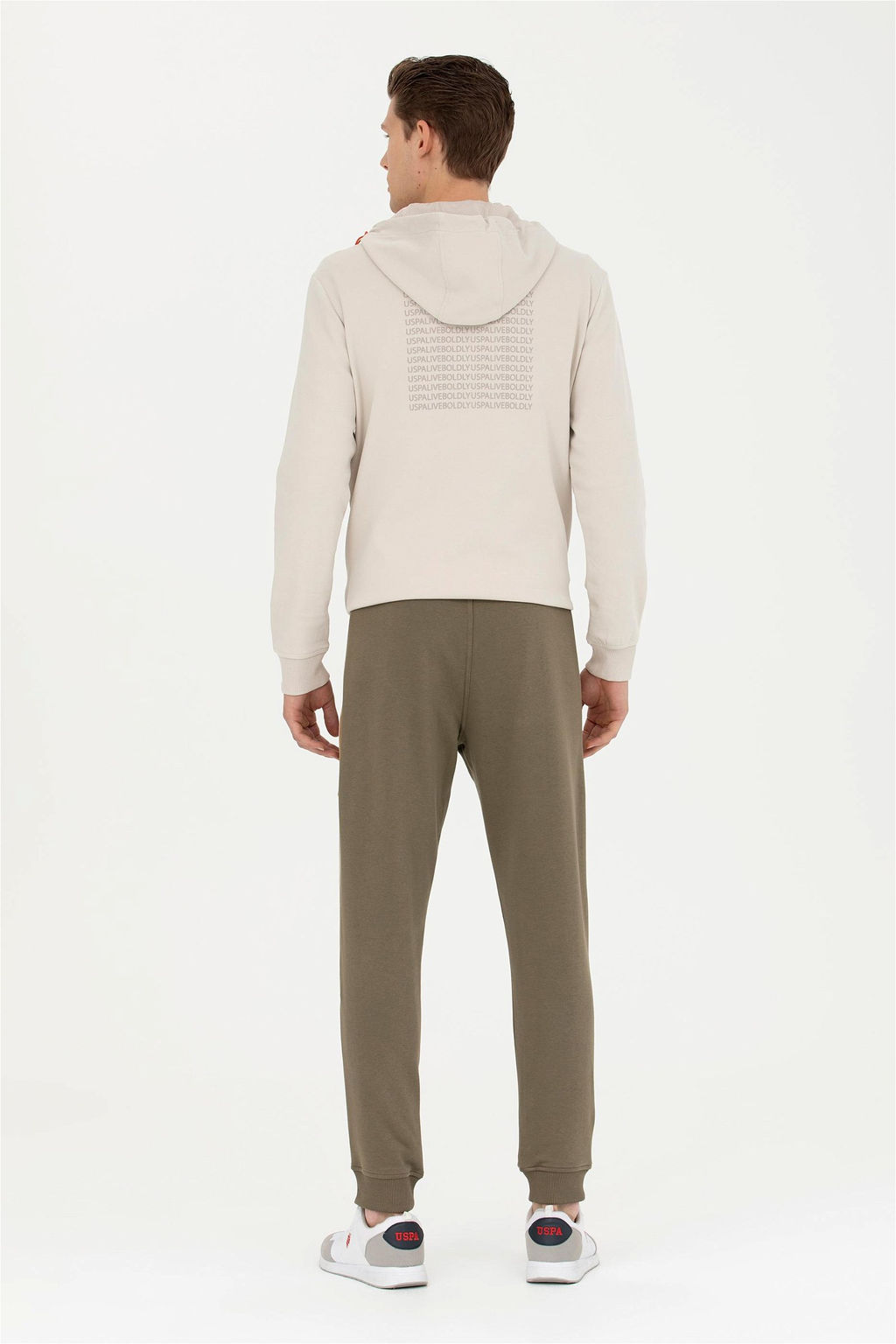 Мужские спортивные штаны цвета хаки - U.s. polo assn фото 10