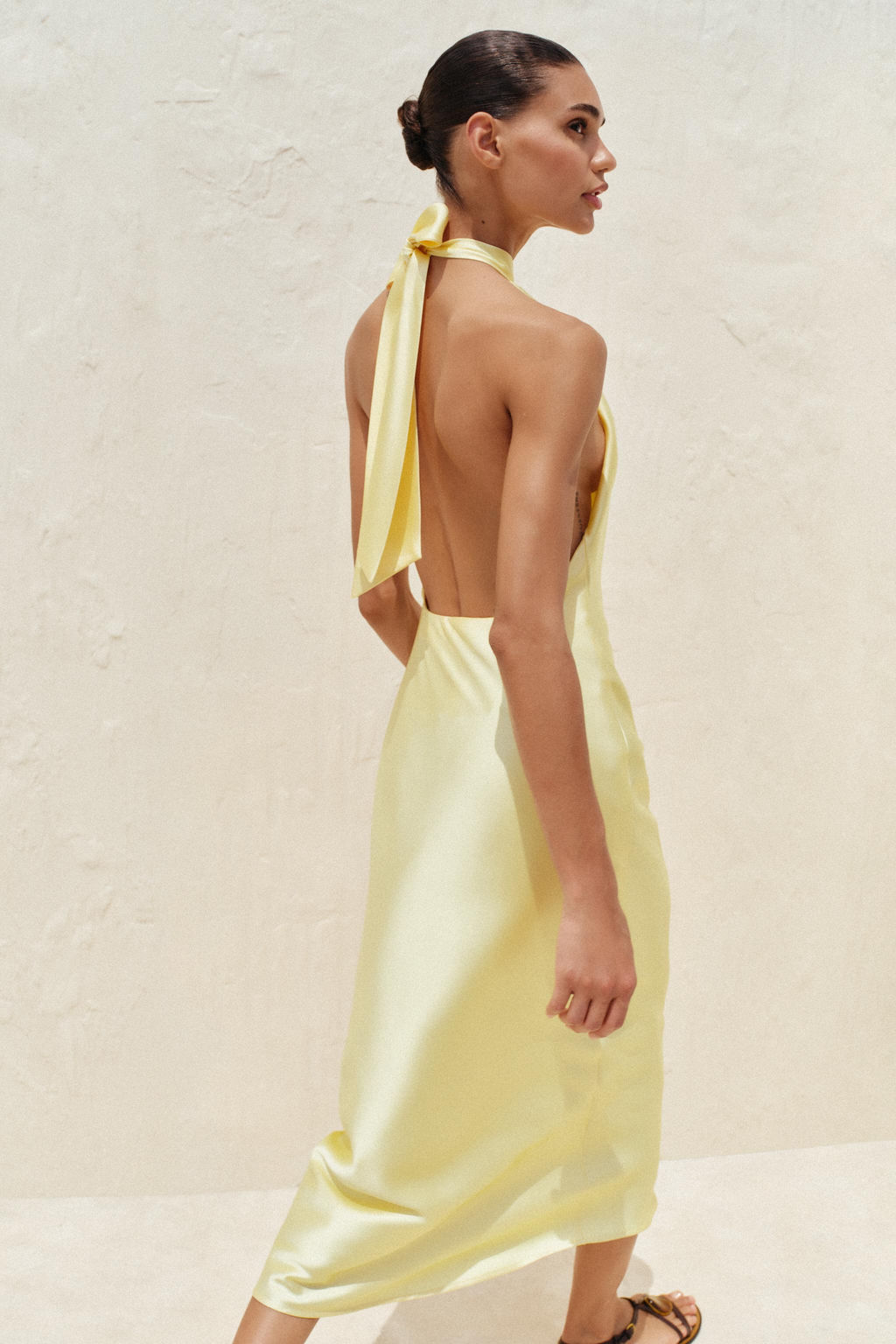 HALTER MIDI DRESS - Zara фото 13