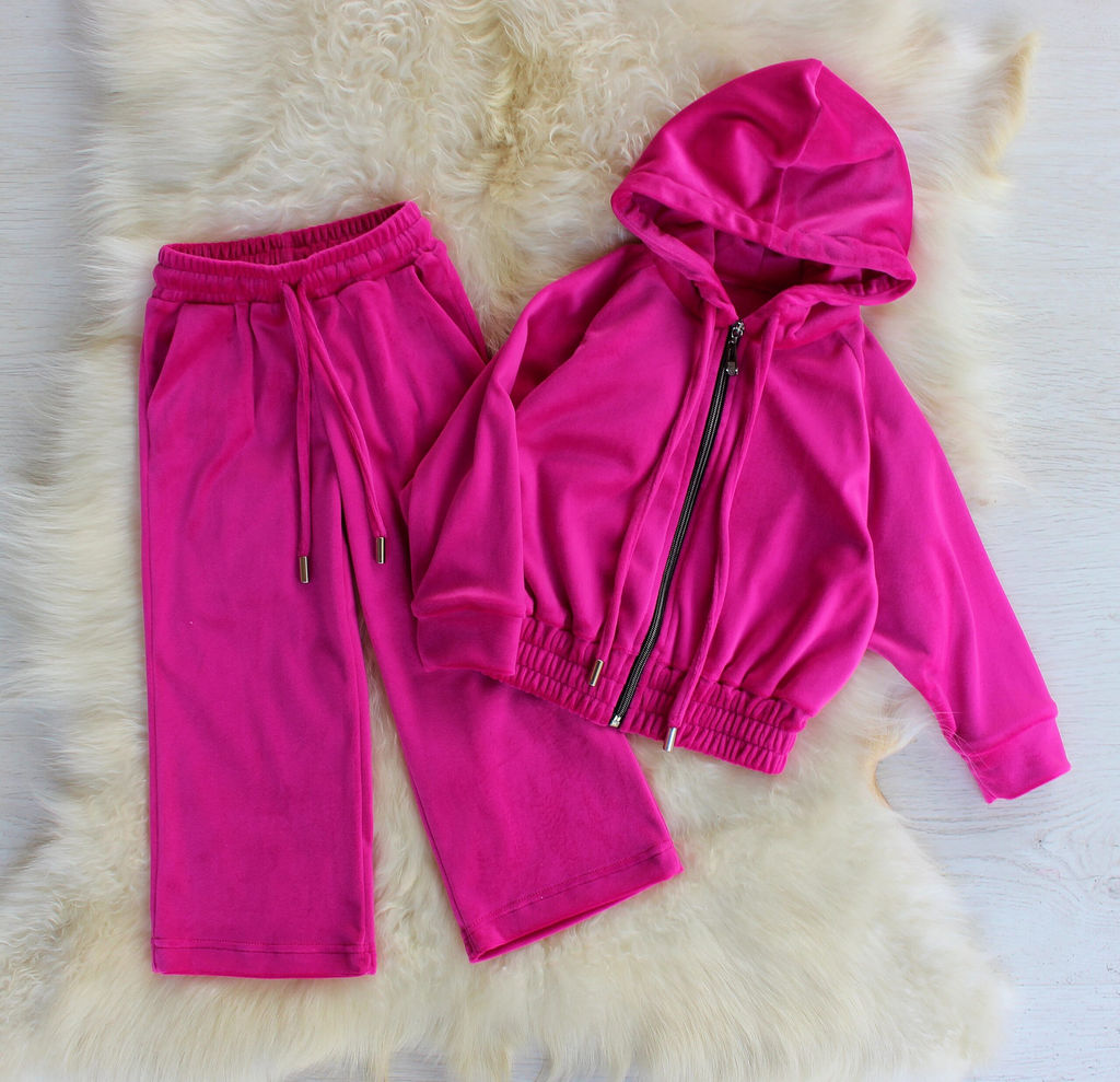 Костюм велюровый ЦВЕТ: МАЛИНА