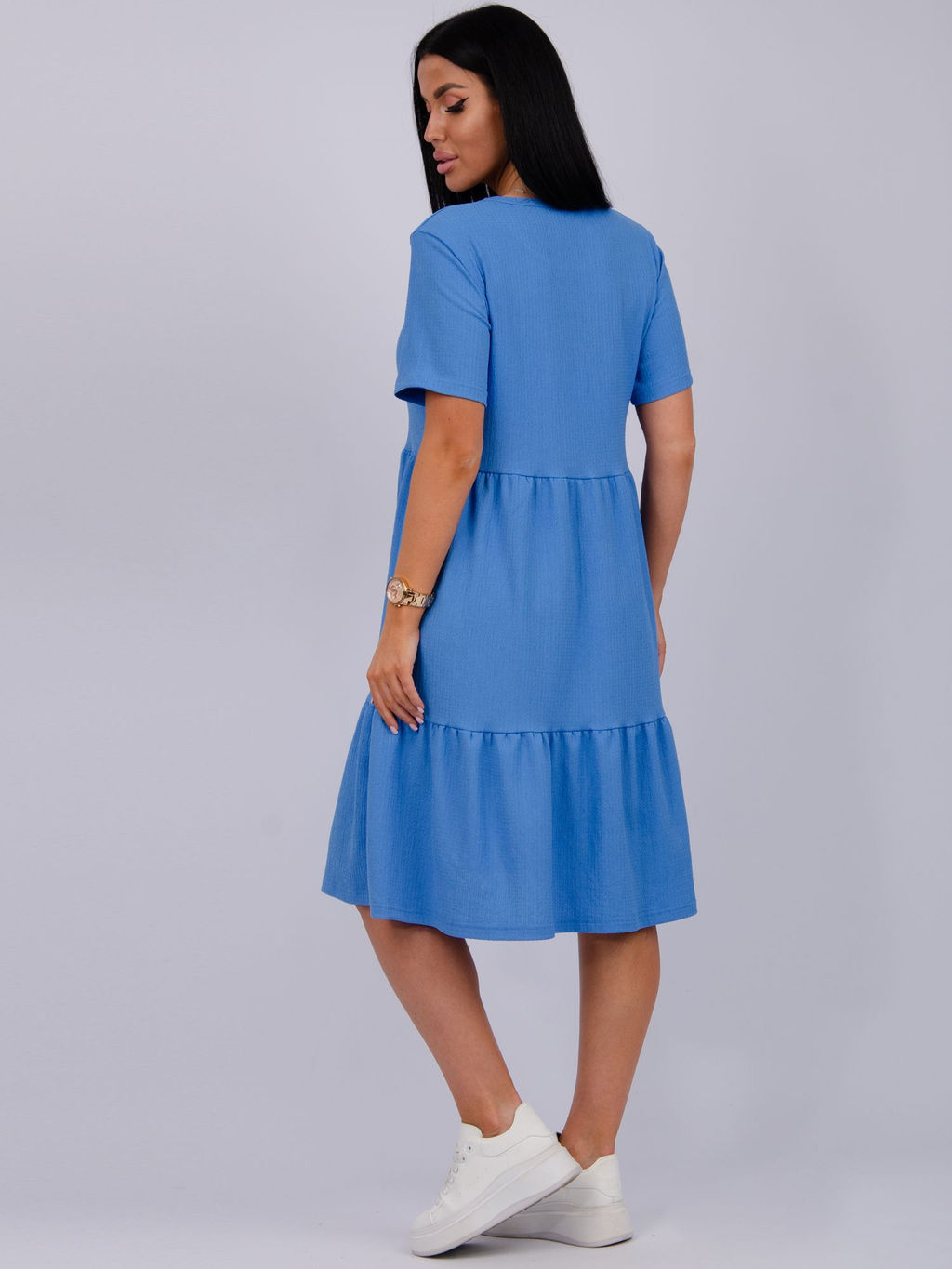 Платье Эскада Жатка до 60 размера - Малина фото 58