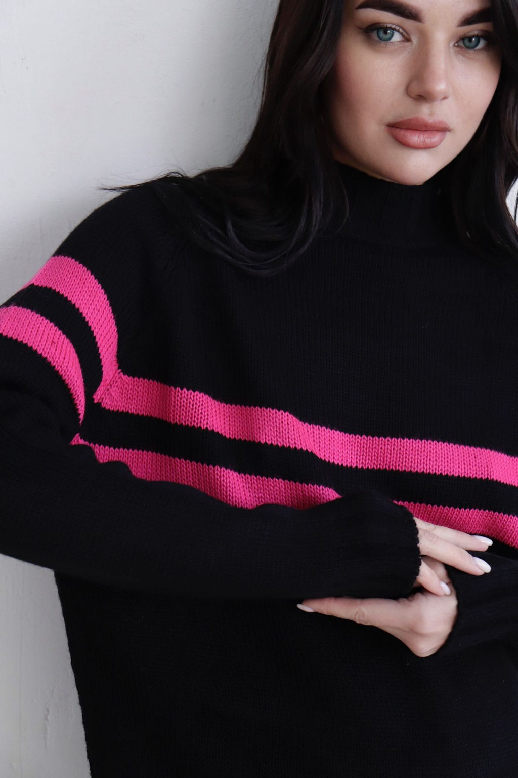 10089 Свитер чёрный - Martichelli фото 23