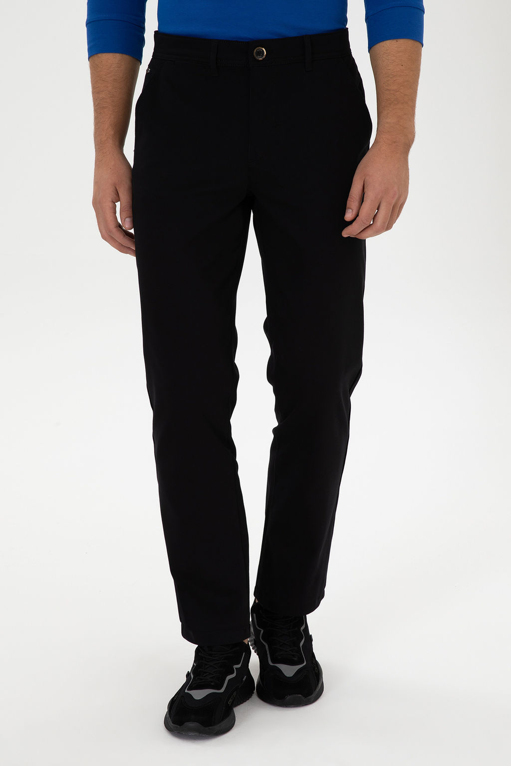 Erkek Siyah Kanvas / Chino Pantolon - U.s. polo assn фото 14