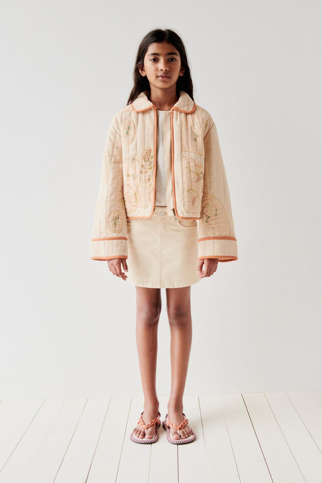 ISLEMELI PATCHWORK CEKET - Zara фото 6