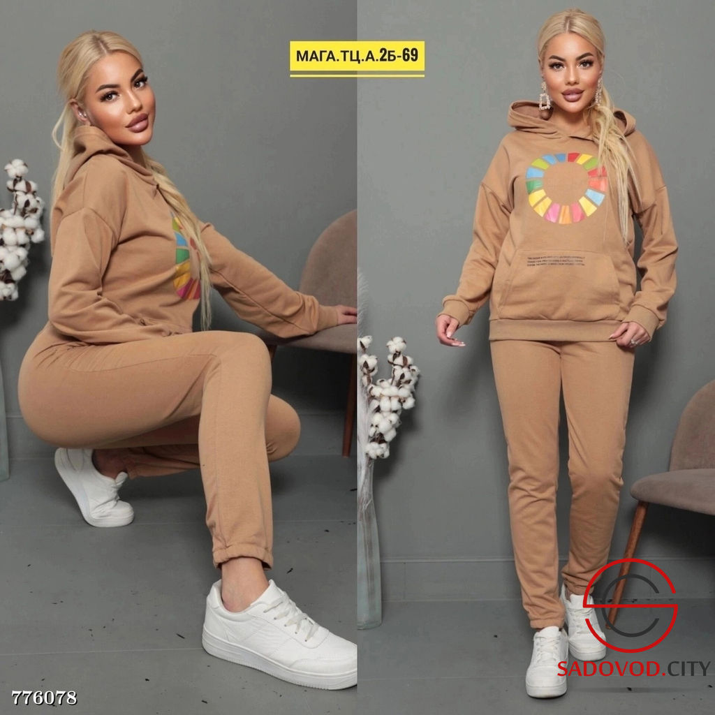 Спортивный женский костюм двойка - Bruno фото 3