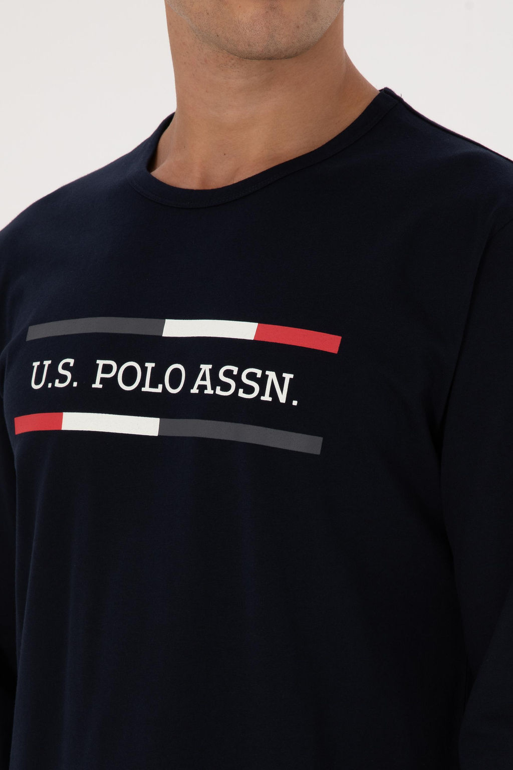 Erkek Lacivert Pijama Tak_m_ Sepette S_rpriz _ndirim - U.s. polo assn фото 7