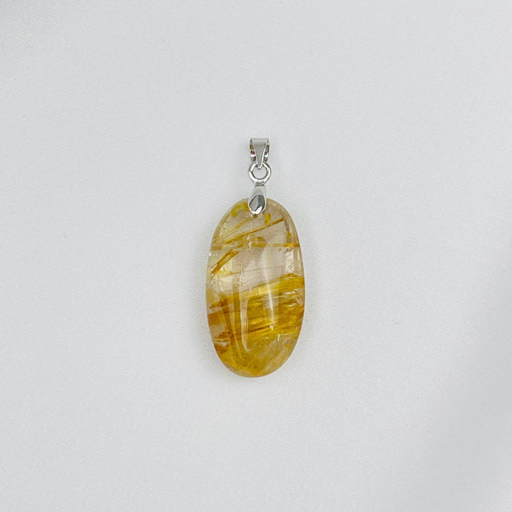 Кулон из Рутилового кварца (Волосатик)