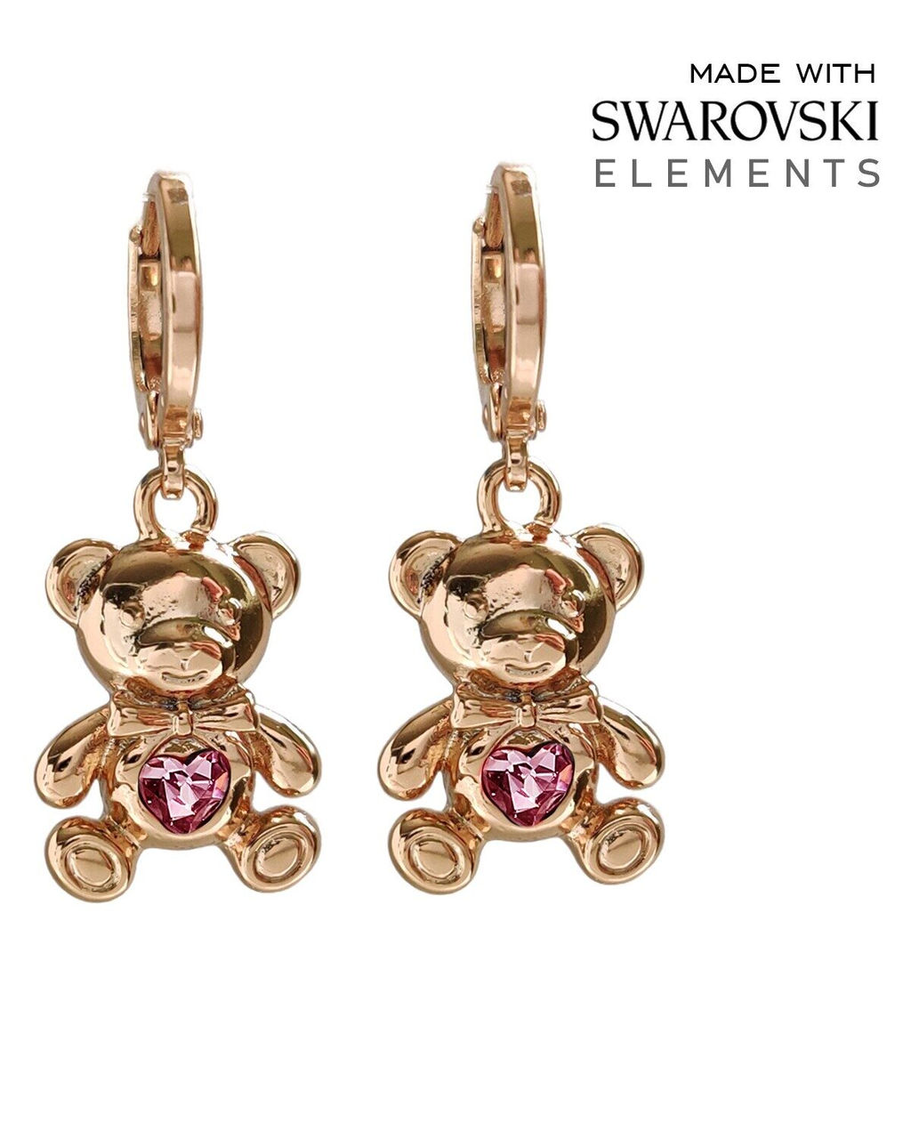 Серьги с кристаллами Swarovski