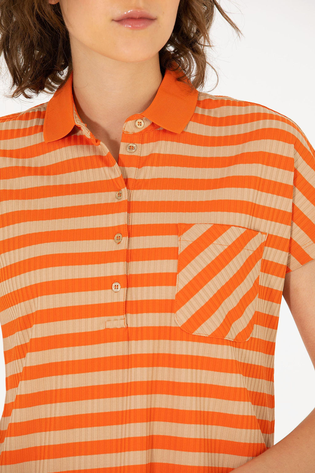 U. S. Polo Assn Женская футболка с воротником-поло Brick - U.s. polo assn фото 7