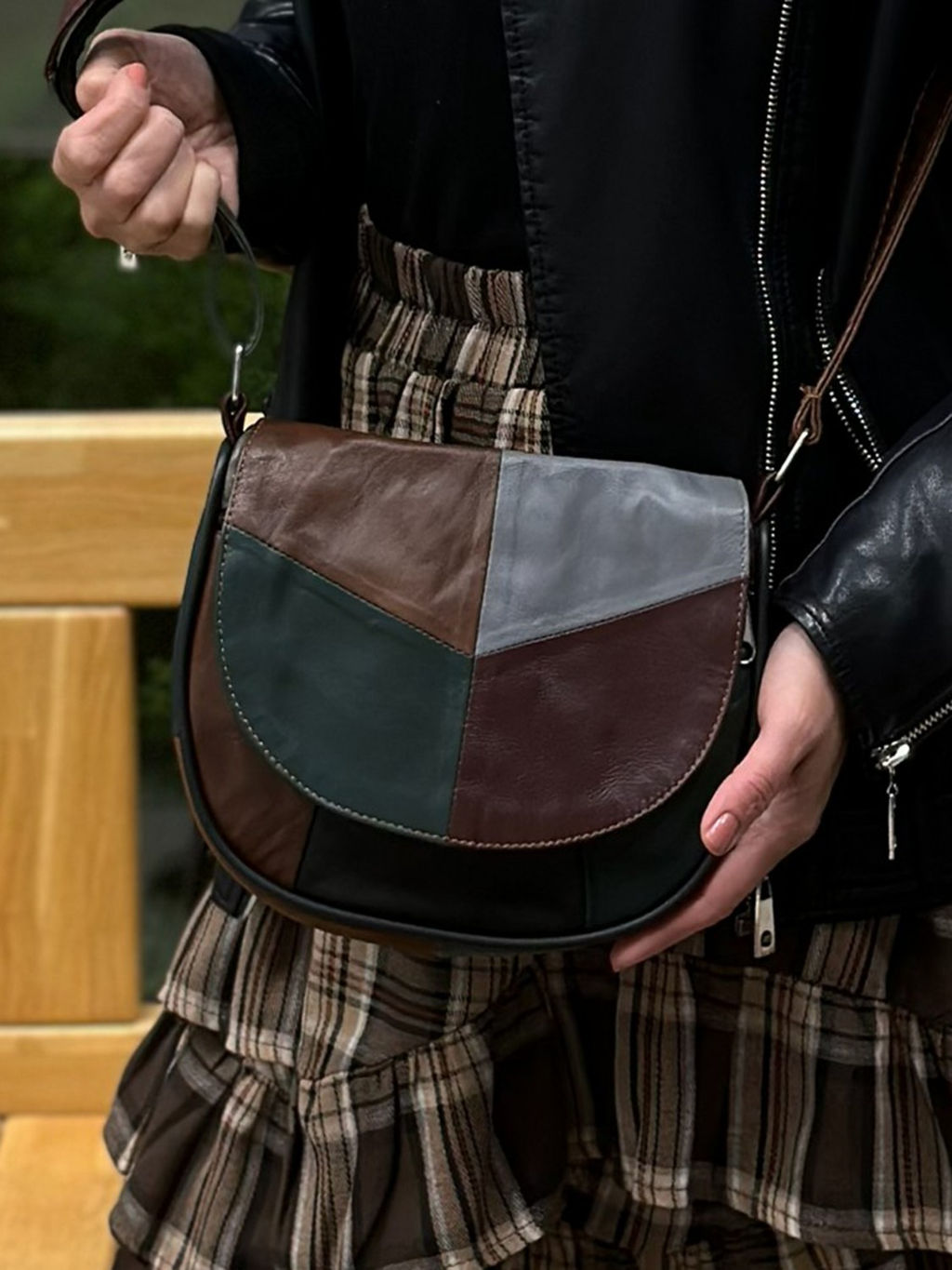 Сумка женская из телячьей кожи