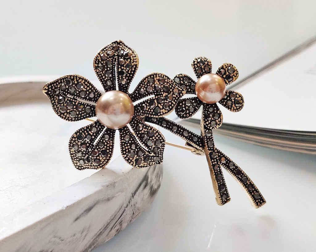 Брошь Цветок - Vel vett фото 2