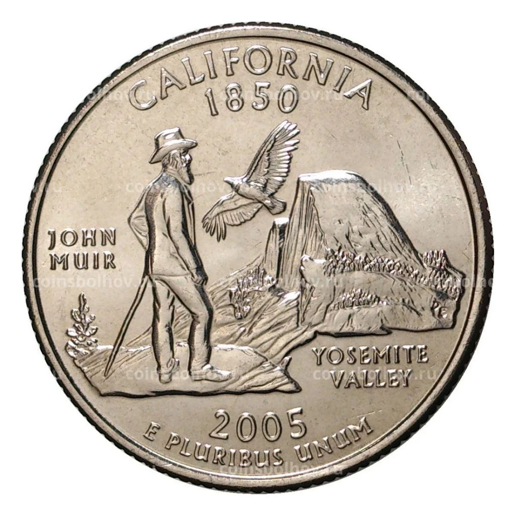 25 центов 2005 года P Штаты и территории - Калифорния