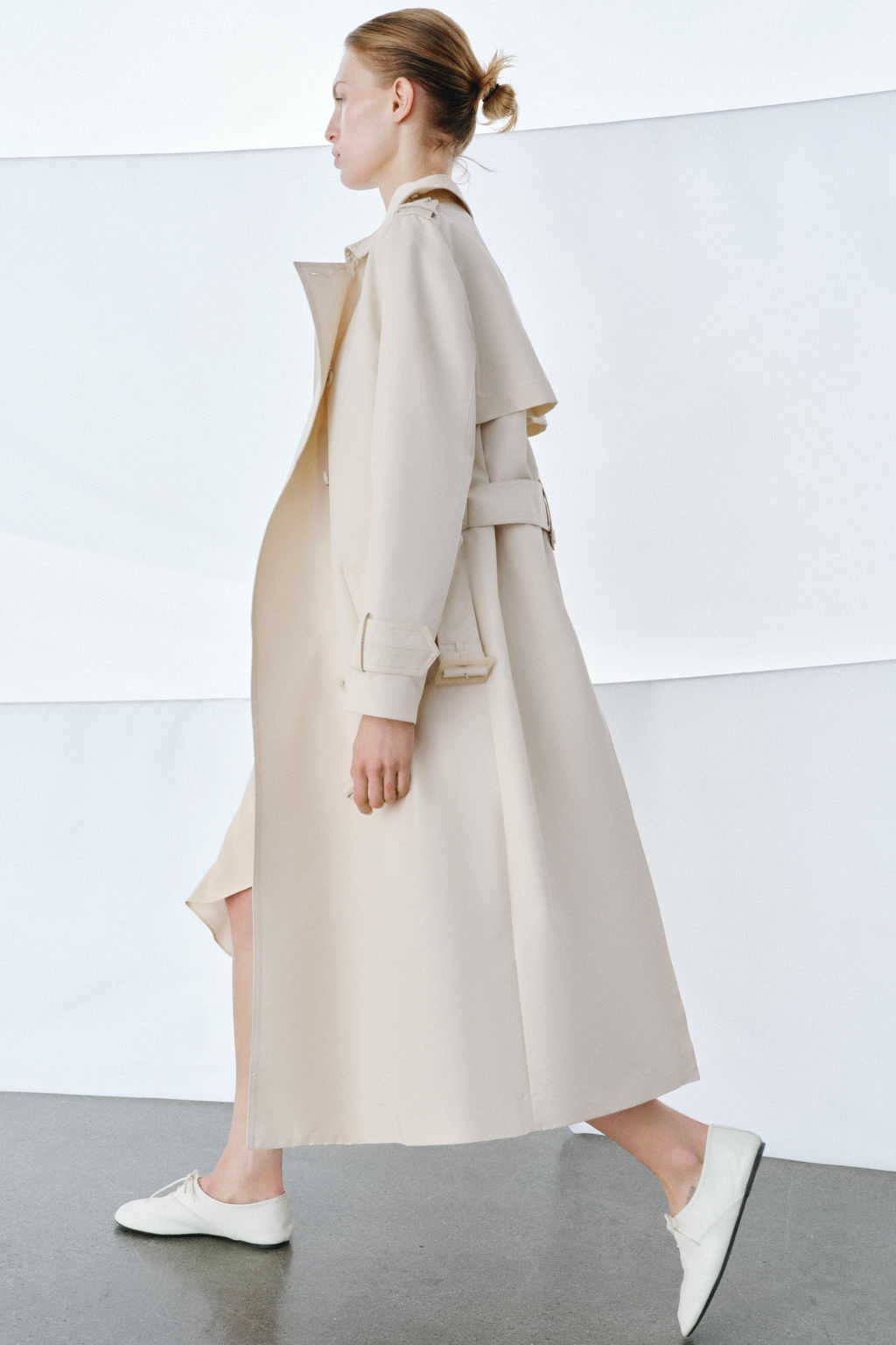 ZW COLLECTION BELTED TRENCH COAT - Zara фото 6