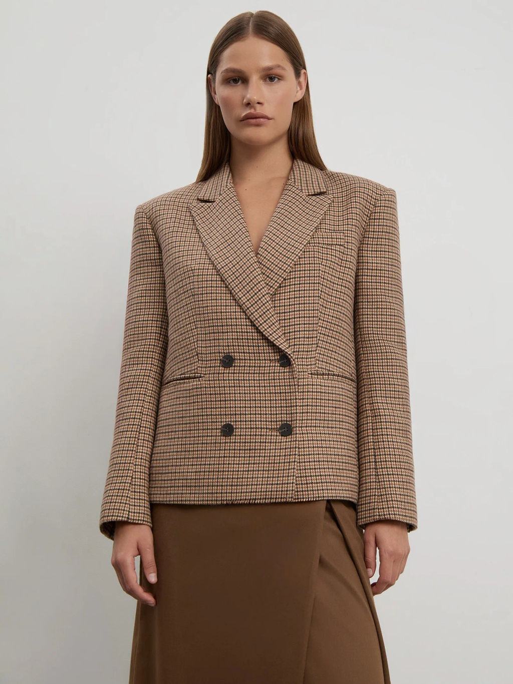 EMKA // Двубортный жакет прямого кроя фото 3