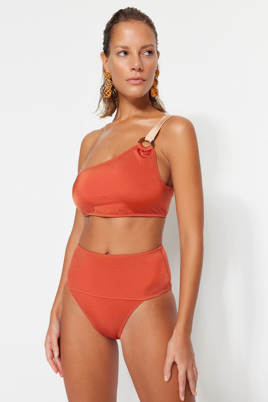 Tarc?n Yuksek Bel Bikini Alt? TBESS22BA0089