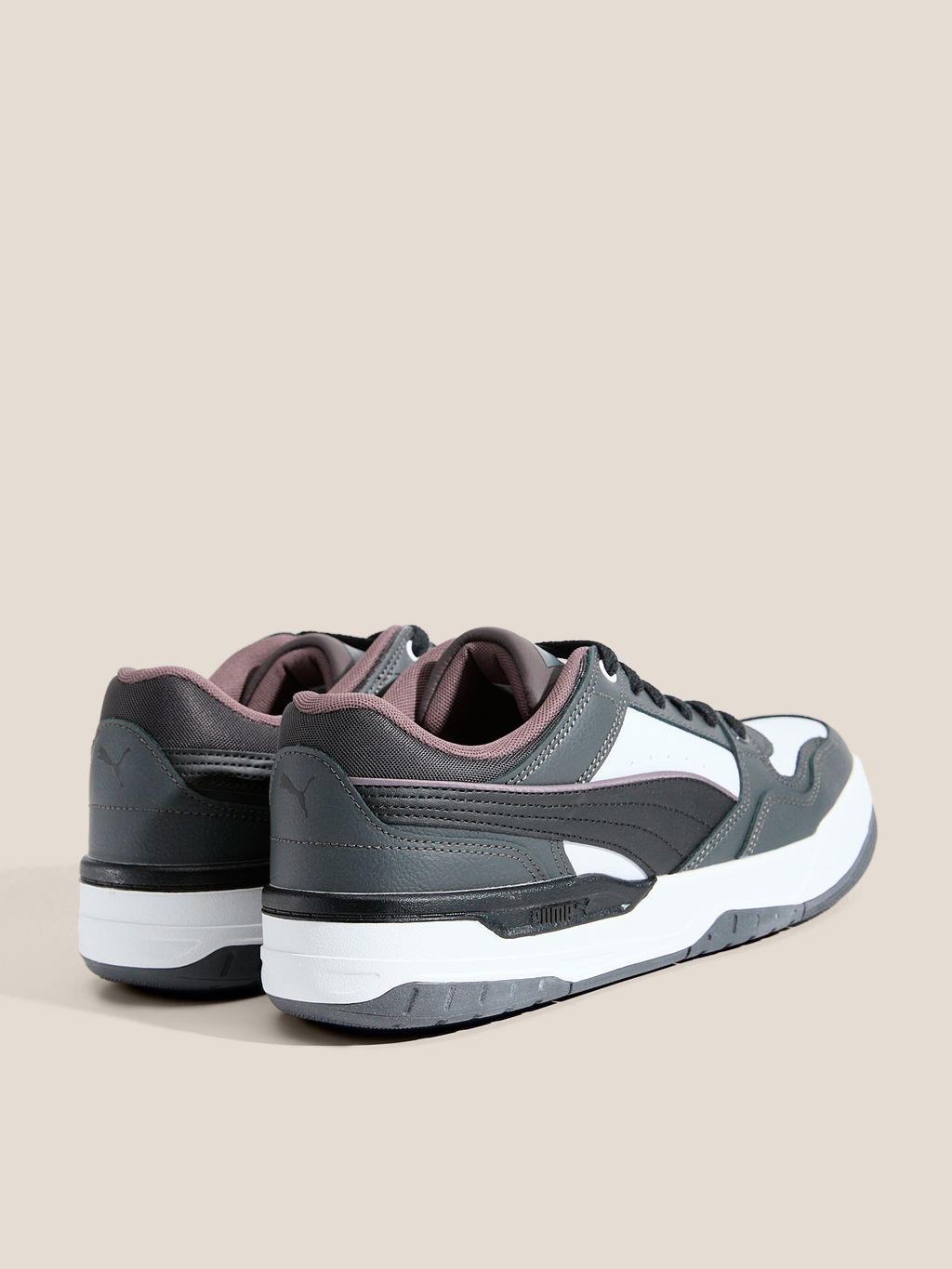 Мужские кеды PUMA Rebound Retro Артикул 4588251, темно-серый