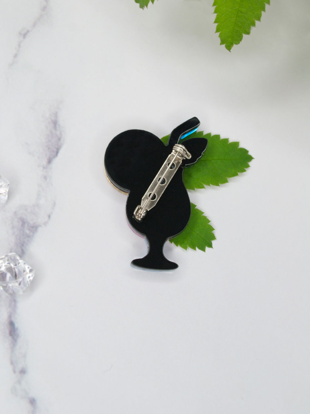 Брошь Коктейль - Orgalica фото 3