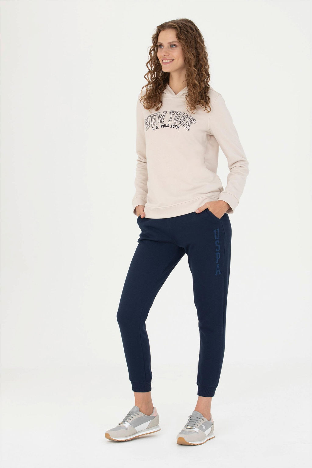 Женские темно-синие спортивные штаны Неожиданная скидка в корзине - U.s. polo assn фото 3