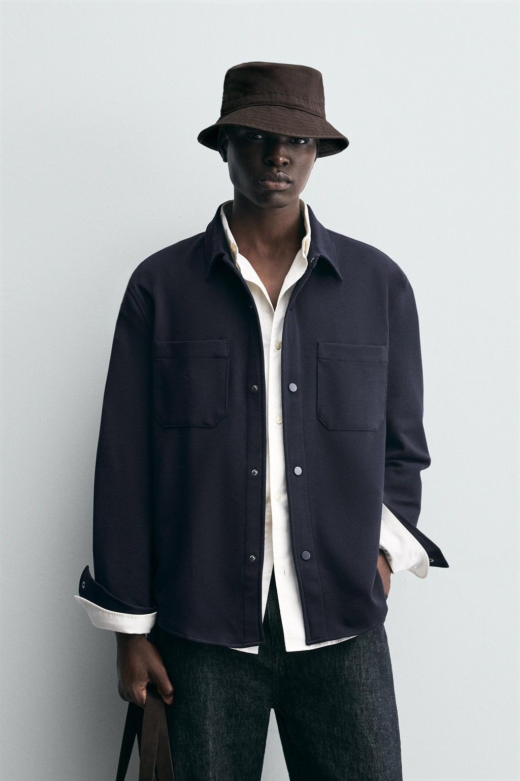 COMFORT TEXTURED OVERSHIRT - Zara фото 2