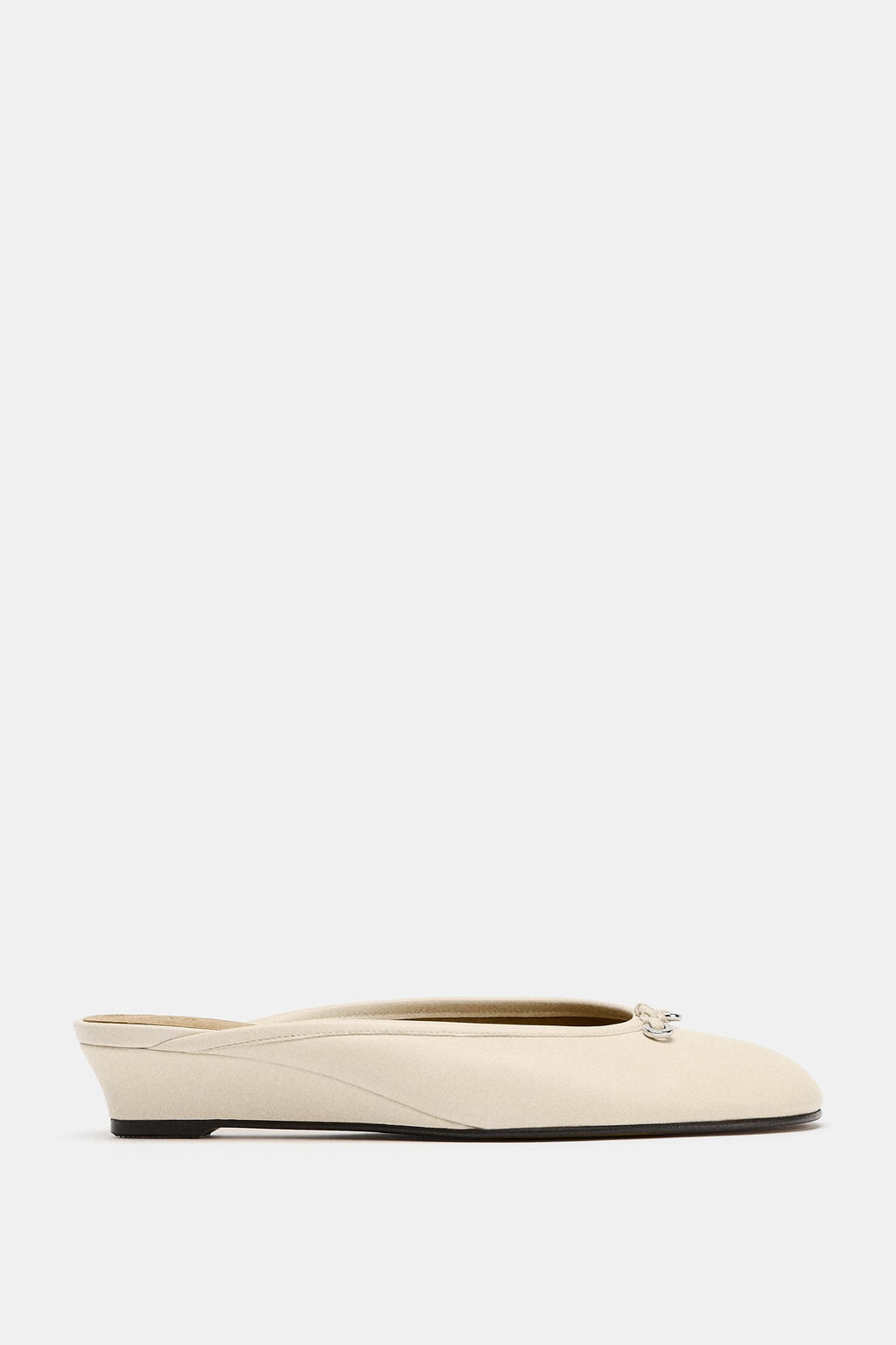 WEDGE SLINGBACK BALLET FLATS - Zara фото 8