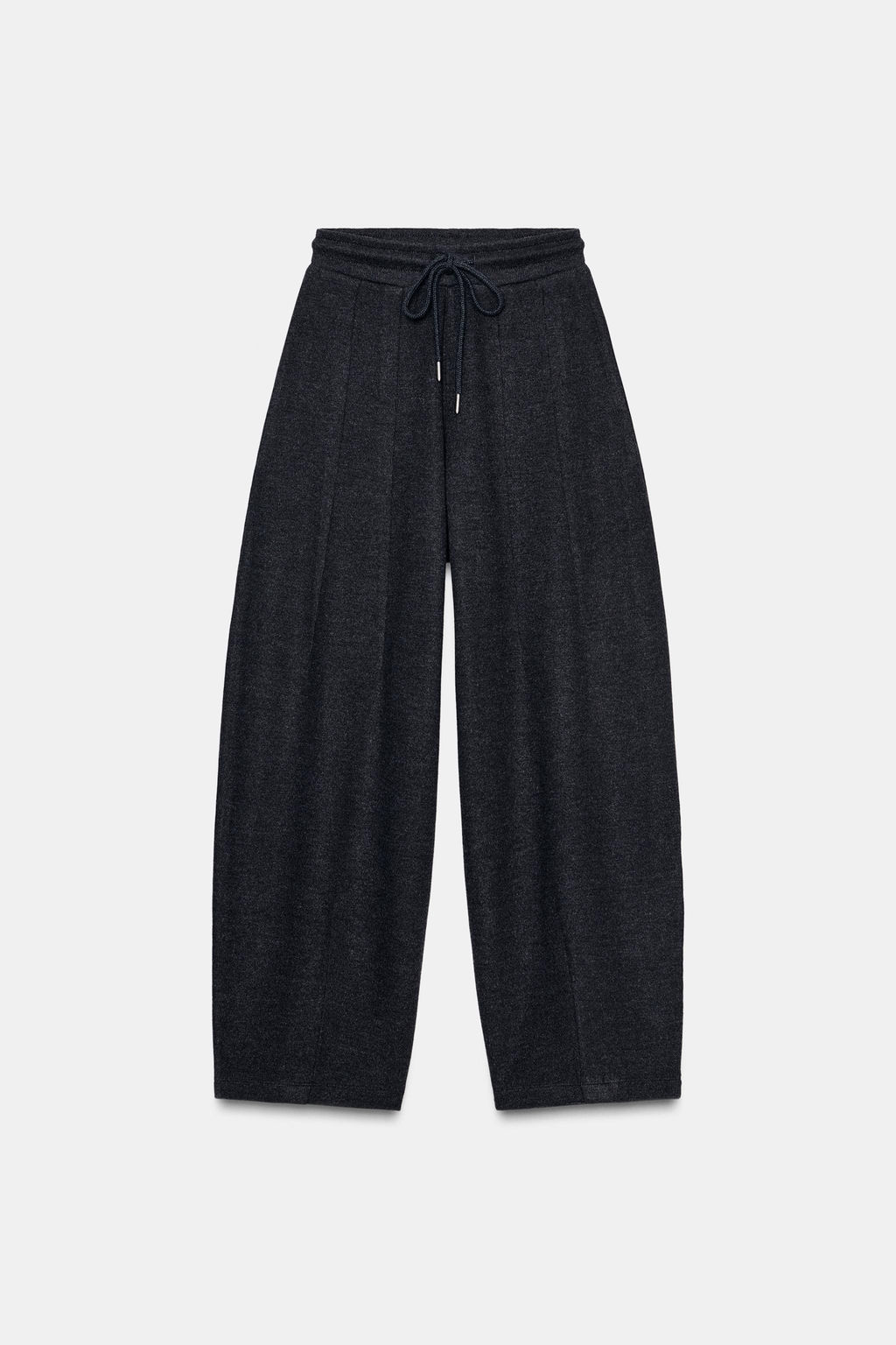 SOFT RIB BALLOON TROUSERS - Zara фото 3