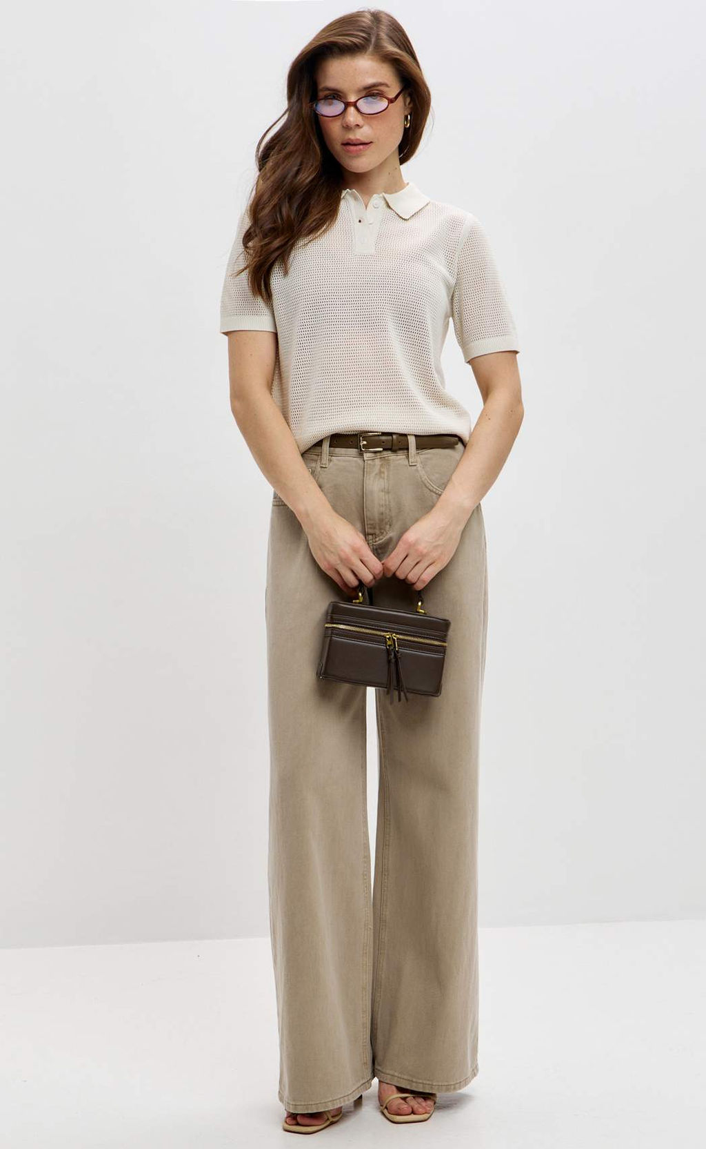 Джинсы Primm P612-0164 светло-бежевый хлопок  фото 9