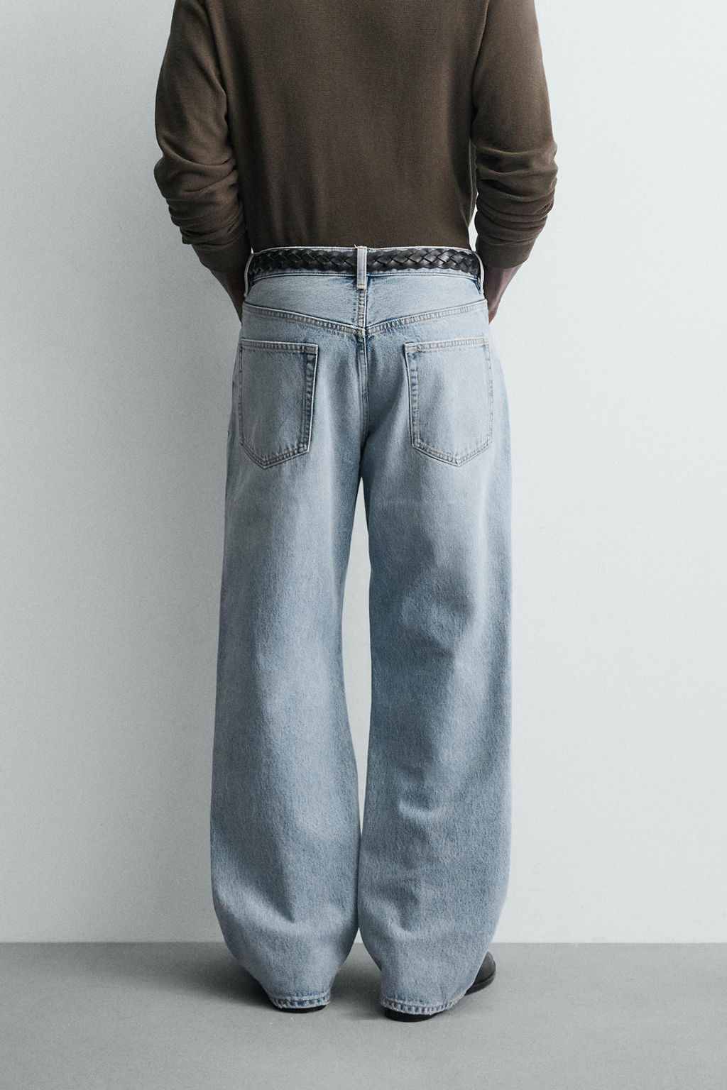 JEANS LOOSE FIT / Azul medio - Zara фото 12