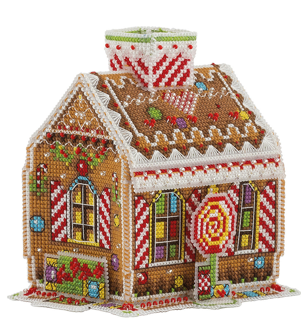 Набор для вышивания PANNA IG-1575 Пряничный домик 10 х 12 см