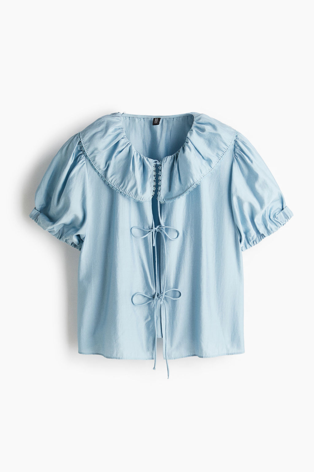 Blusa con lazadas - H&m фото 3