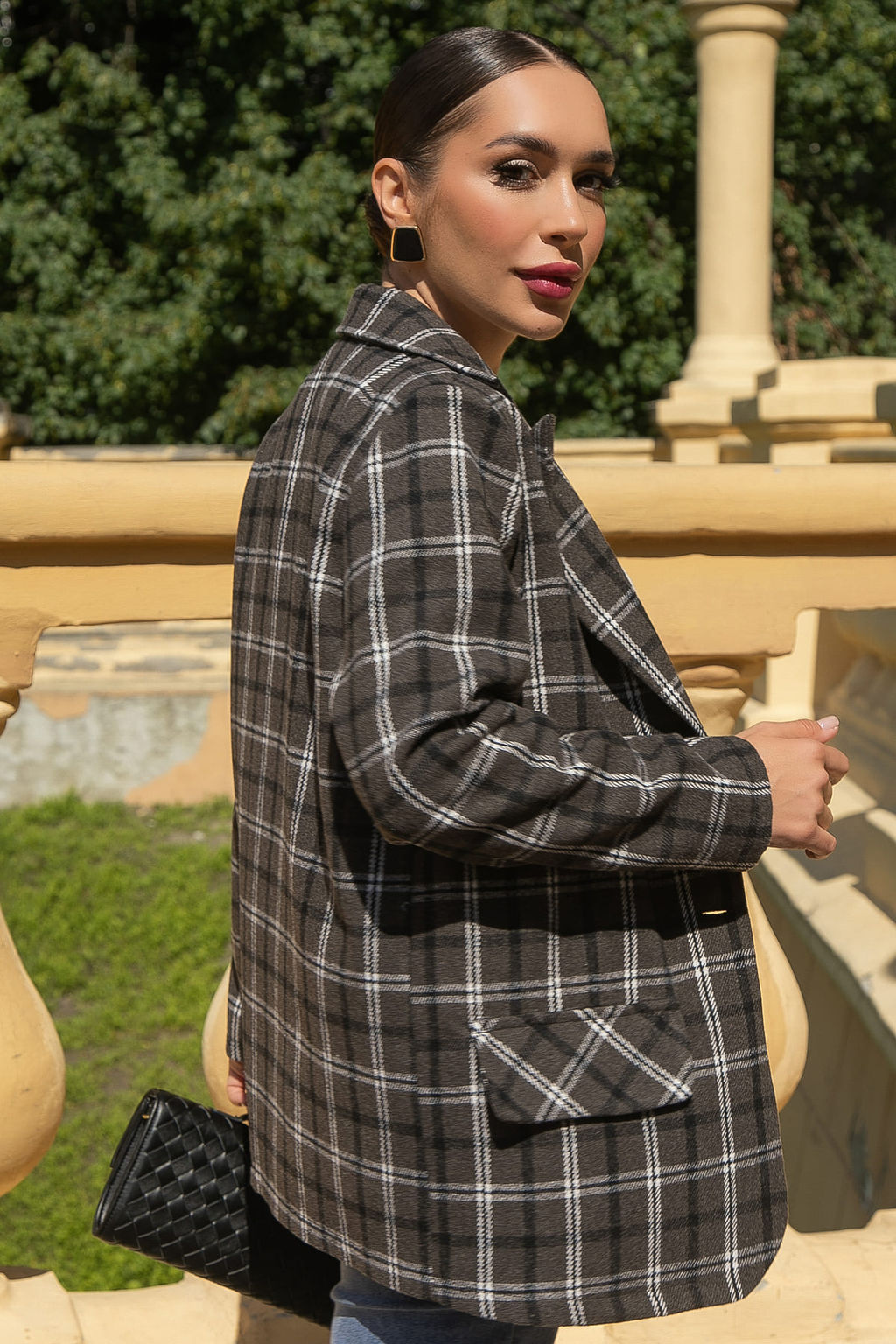 Пальто-пиджак Чендлер (бежевый) Б14157-7М - Lt collection фото 11