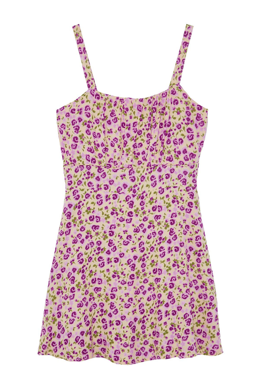 TRENDYOLMILLA Cok Renkli Desenli Mini Dokuma Tulum TWOSS24TU00046  фото 7