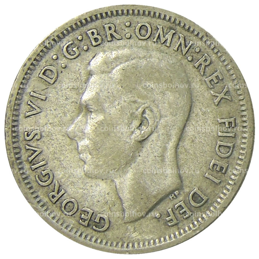 1 шиллинг 1952 года Австралия