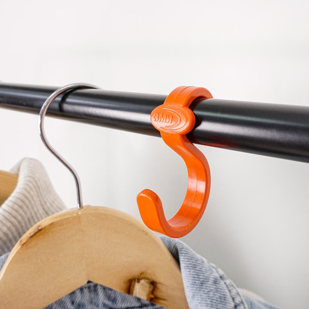 Вешалка гардеробная металл. "Радуга 2" черный