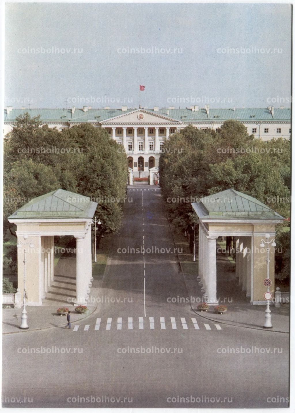 Открытка Ленинград Смольный